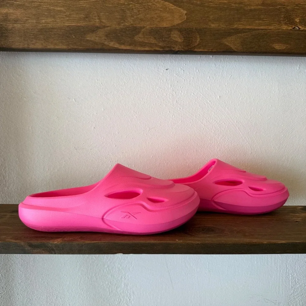 NWT Reebok DMX Recovery Mule Paradise Pink Clog Slides Unisex M8‎ W9 New